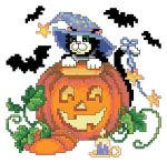 (image for) Cat, Bats & Pumpkin